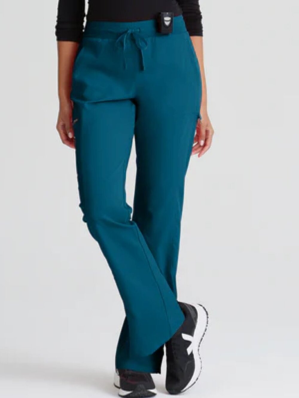 Grey's anatomy by Barco spandex stretch teal scrubs (small, small tall)